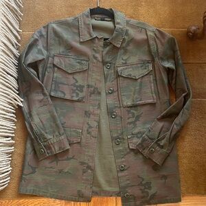 TOPSHOP camouflage jacket, size 2